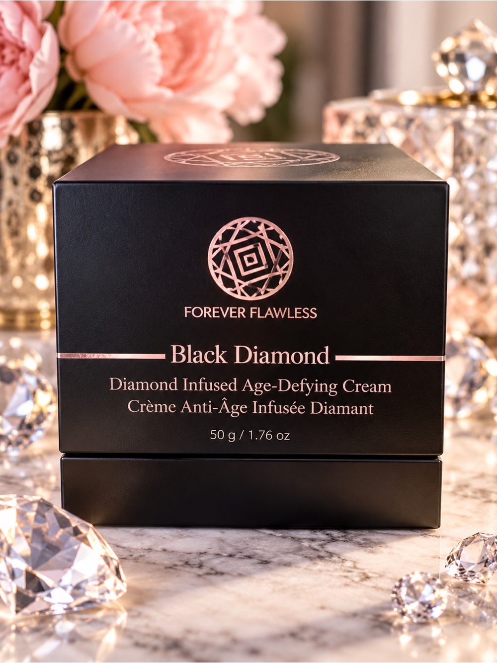 Forever Flawless Black Diamond Age-Defying Cream 50g NEW Exp 06/2028